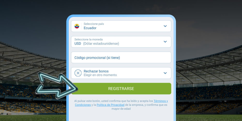 Complete el registro